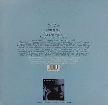 DJ Tiësto Feat. BT : Love Comes Again (12")