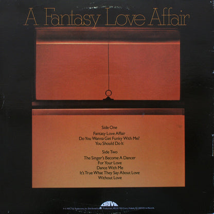Peter Brown (2) : A Fantasy Love Affair (LP, Album, Mon)