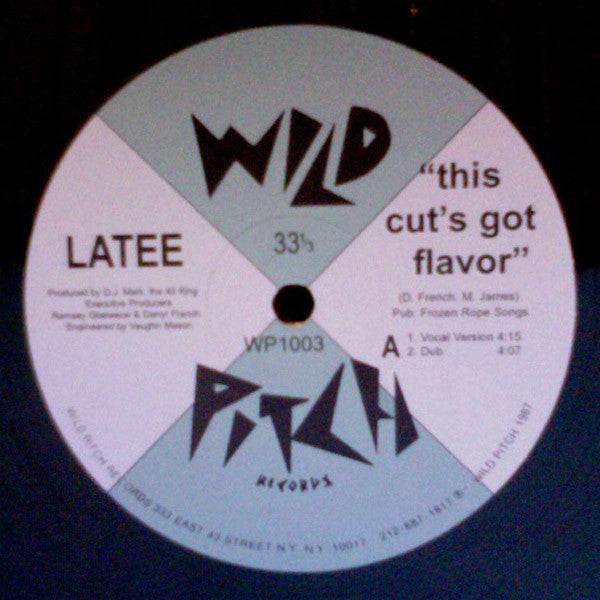 Latee : This Cut's Got Flavor (12", RE, Unofficial)