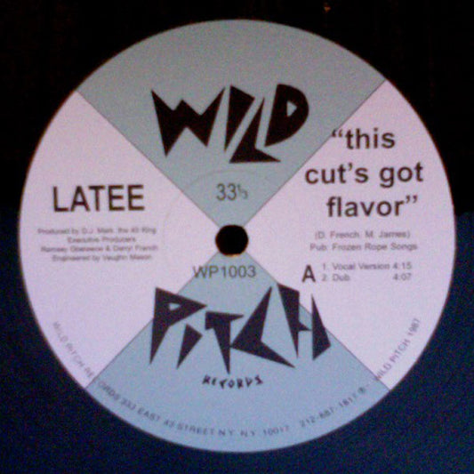 Latee : This Cut's Got Flavor (12", RE, Unofficial)