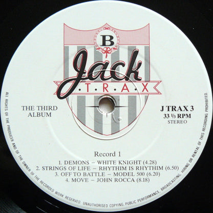 Various : Jack Trax - The Third Album (2xLP, Album, Comp)