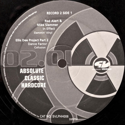 Various : Slammin' Vinyl Present  Absolute Classic Hardcore (3x12", Comp)