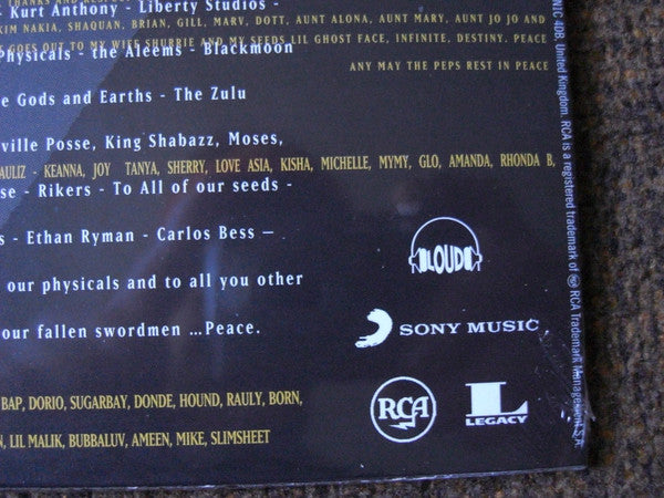 Wu-Tang Clan : Enter The Wu-Tang (36 Chambers) (LP, Album, RE, Pal)