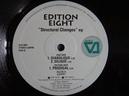 Edition Eight : Structural Changes EP (12", EP)