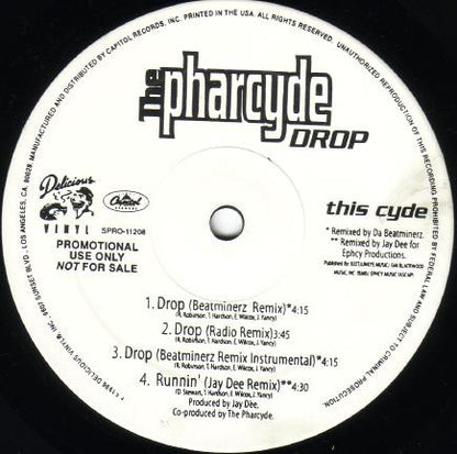 The Pharcyde : Drop (12", Promo)