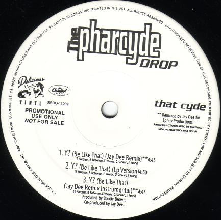 The Pharcyde : Drop (12", Promo)