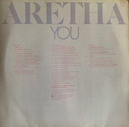 Aretha Franklin : You (LP, Album)