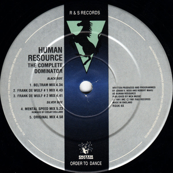 Human Resource : The Complete Dominator (12", Bar)