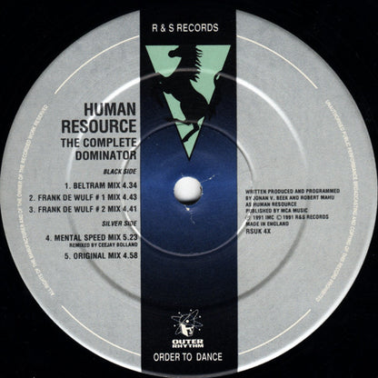 Human Resource : The Complete Dominator (12", Bar)