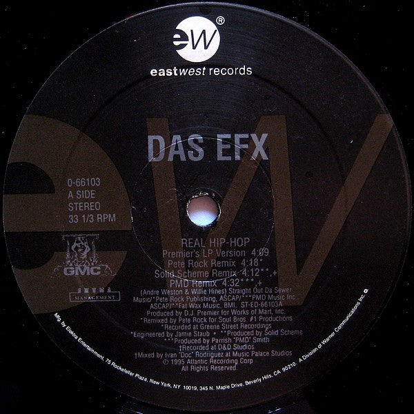 Das EFX : Real Hip-Hop (12", RP)