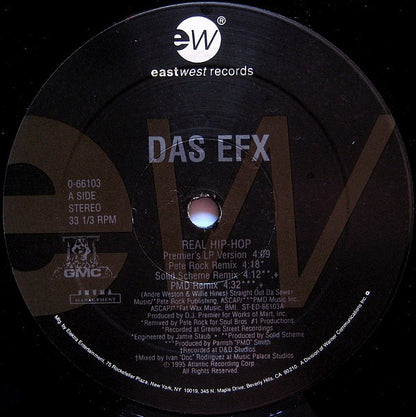 Das EFX : Real Hip-Hop (12", RP)