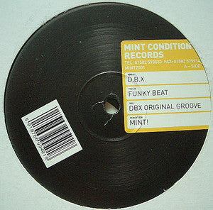 D.B.X. : Funky Beat (12")
