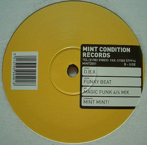 D.B.X. : Funky Beat (12")