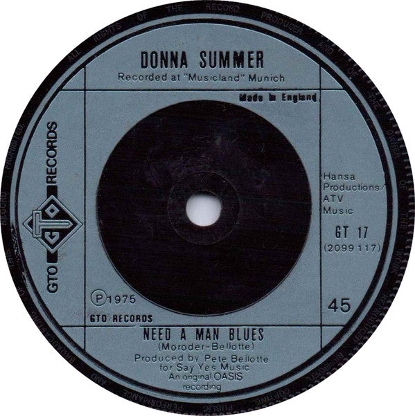 Donna Summer : Love To Love You Baby (7", Single, Lig)