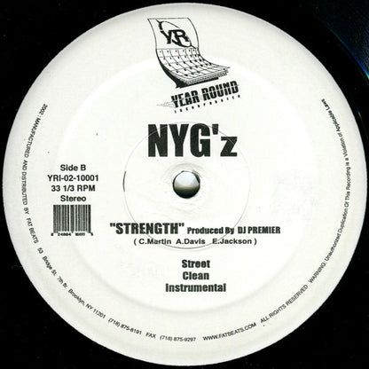 NYG'z : Giantz Ta Thiz (12")