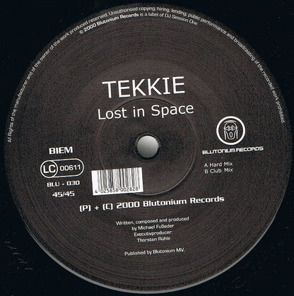 Tekkie* : Lost In Space (12")