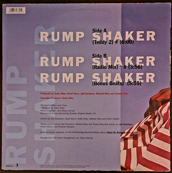 Wrecks-N-Effect : Rump Shaker (12", Single)