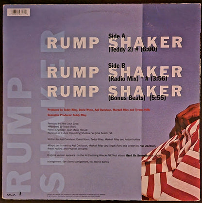 Wrecks-N-Effect : Rump Shaker (12", Single)