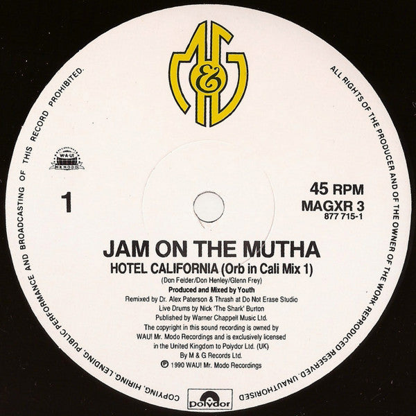 Jam On The Mutha : Hotel California (Remix) (12", Single)