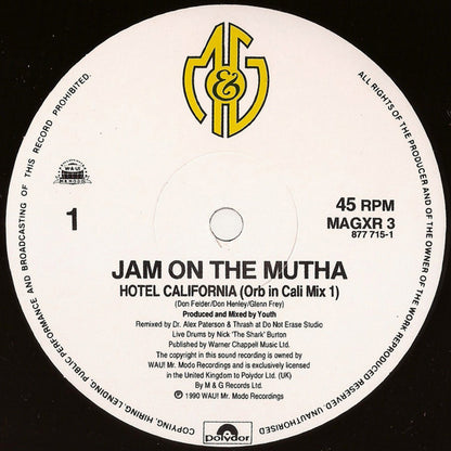 Jam On The Mutha : Hotel California (Remix) (12", Single)