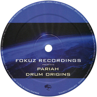 Drum Origins / Pariah : Lightyears / Divided Worlds (12")