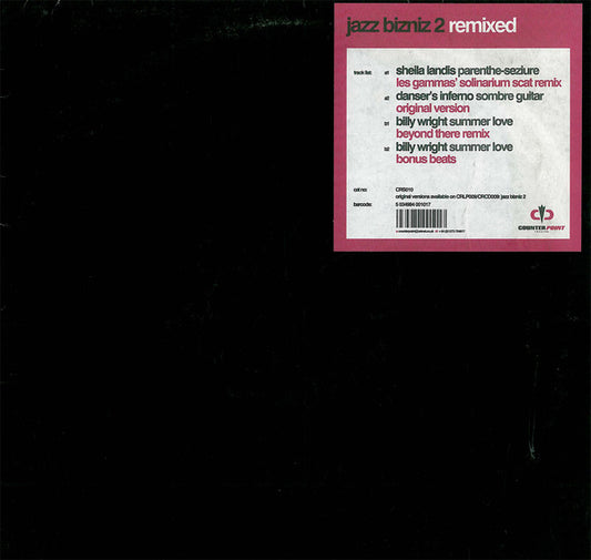 Various : Jazz Bizniz 2 Remixed (12", Comp)