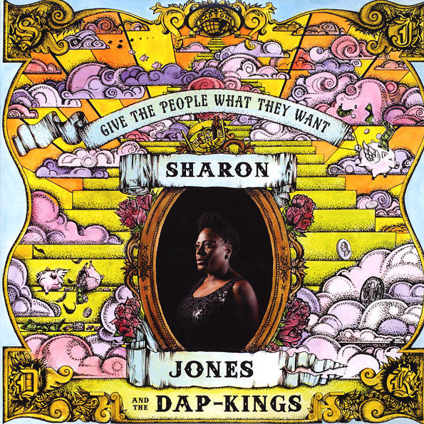 Sharon Jones & The Dap-Kings : Give The People What They Want (LP, Album, RP)