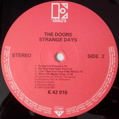 The Doors : Strange Days (LP, Album, RE)