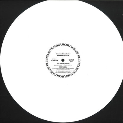 Tyrone Davis : Get On Up (Disco) / In The Mood (12", RE, RM, Whi)
