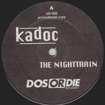 Kadoc : The Nighttrain (12", Promo)