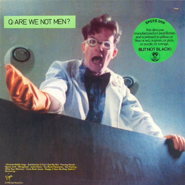 Devo : Q: Are We Not Men? A: We Are Devo! (LP, Album, Red)