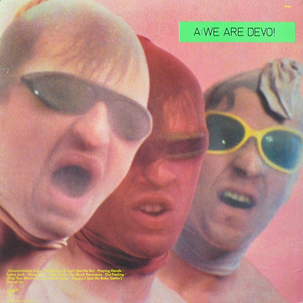 Devo : Q: Are We Not Men? A: We Are Devo! (LP, Album, Red)