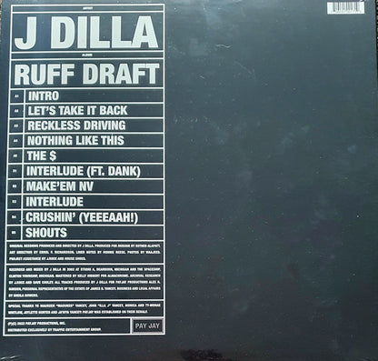 J Dilla : Ruff Draft: Dilla's Mix (LP, RE)
