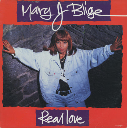 Mary J. Blige : Real Love (12")