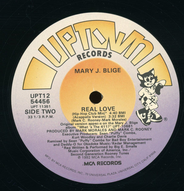 Mary J. Blige : Real Love (12")