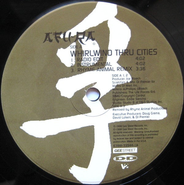 Afu-Ra : Whirlwind Thru Cities (12")