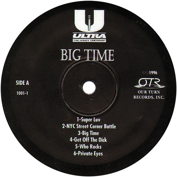 Ultra (4) : Big Time (LP, Album)