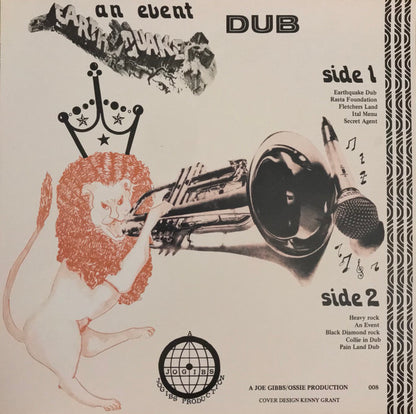 The Revolutionaries : Earthquake Dub (LP, Album, RE)