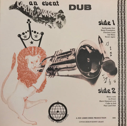 The Revolutionaries : Earthquake Dub (LP, Album, RE)