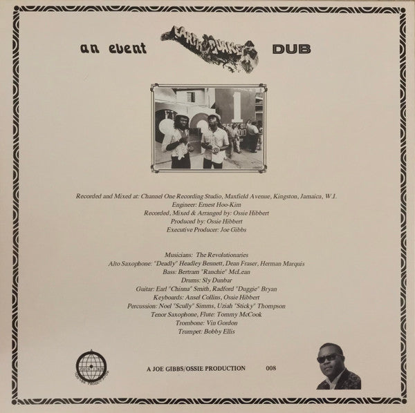 The Revolutionaries : Earthquake Dub (LP, Album, RE)