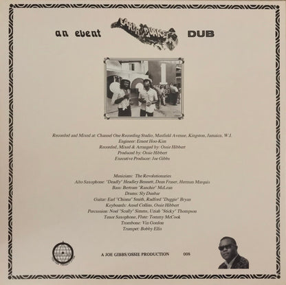 The Revolutionaries : Earthquake Dub (LP, Album, RE)