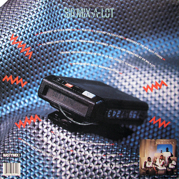 Sir Mix-A-Lot : Beepers (12")
