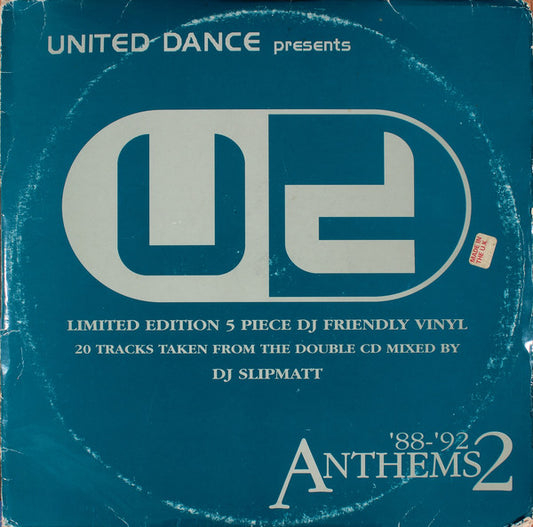 Various : United Dance Presents '88-'92 Anthems 2 (5x12", Comp, Ltd, RP)