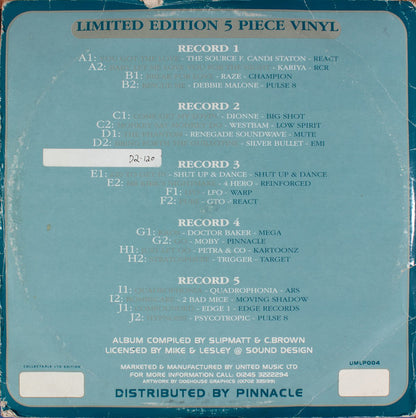 Various : United Dance Presents '88-'92 Anthems 2 (5x12", Comp, Ltd, RP)