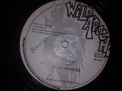 Nut Head / Selvin Wonder* : Jail House / Get Bada (12")