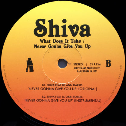 Shiva (17) : What Does It Take / Never Gonna Give You Up (12")