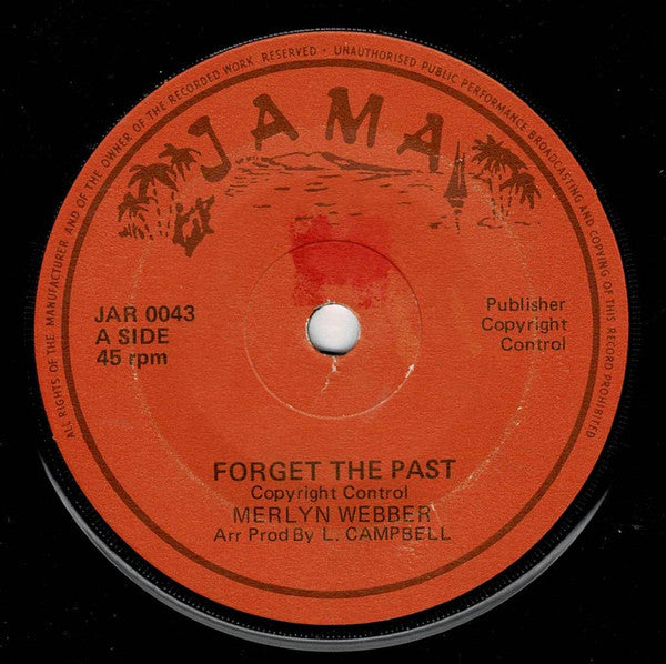 Merlene Webber : Forget The Past /First Cut Is The Deepest  (7", Single)