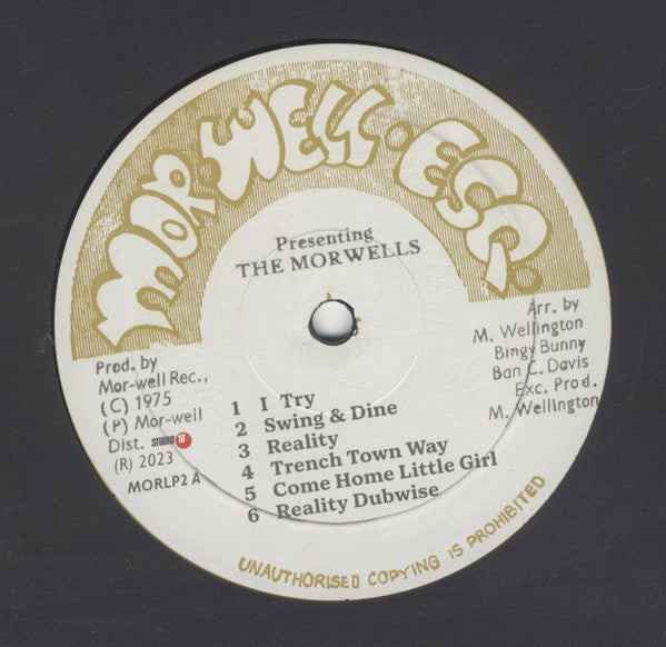 The Morwells : Presenting The Morwells (LP, RE)