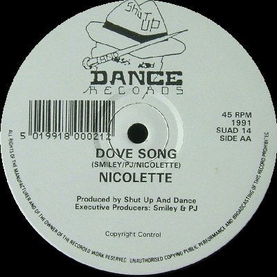 Nicolette : Waking Up / Dove Song (12")