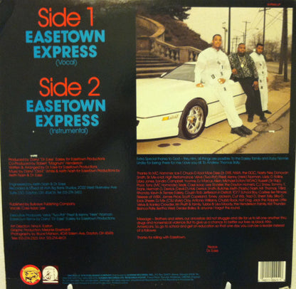 Dr. Ease & The Easetown Posse : Easetown Express (12")